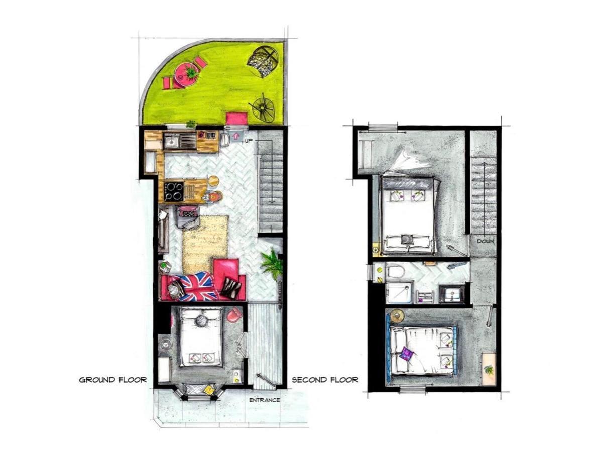 3 Double Bed Brittania Styled Central Home Near Lfc Sleeps 6 With Free Business Super Fast Fibre Broadband Liverpool Exterior photo